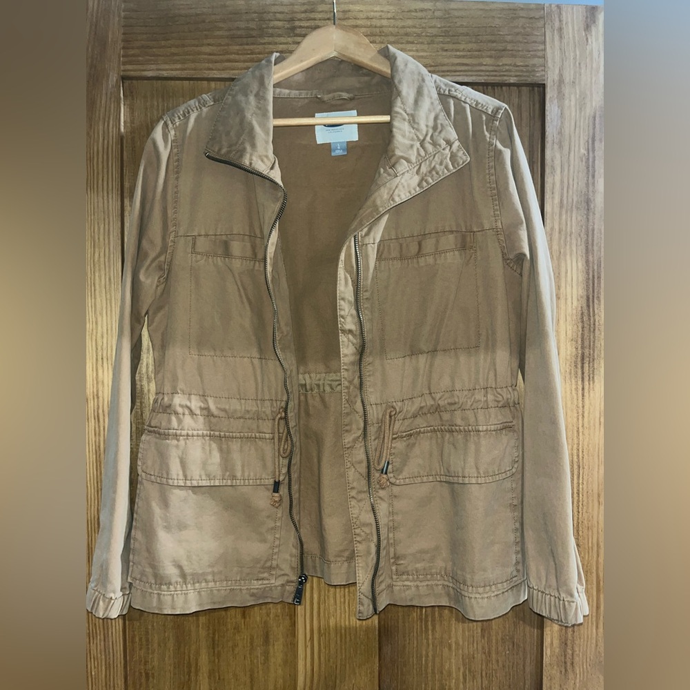 Old Navy Tan Utility Jacket